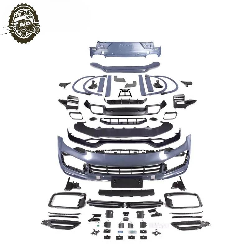 

Conversion Kit Body Kit Car Parts Car Bumpers Suitable for Body Kits Front and Rear Diffuser Assembly for Cayenne Coupe 18-23