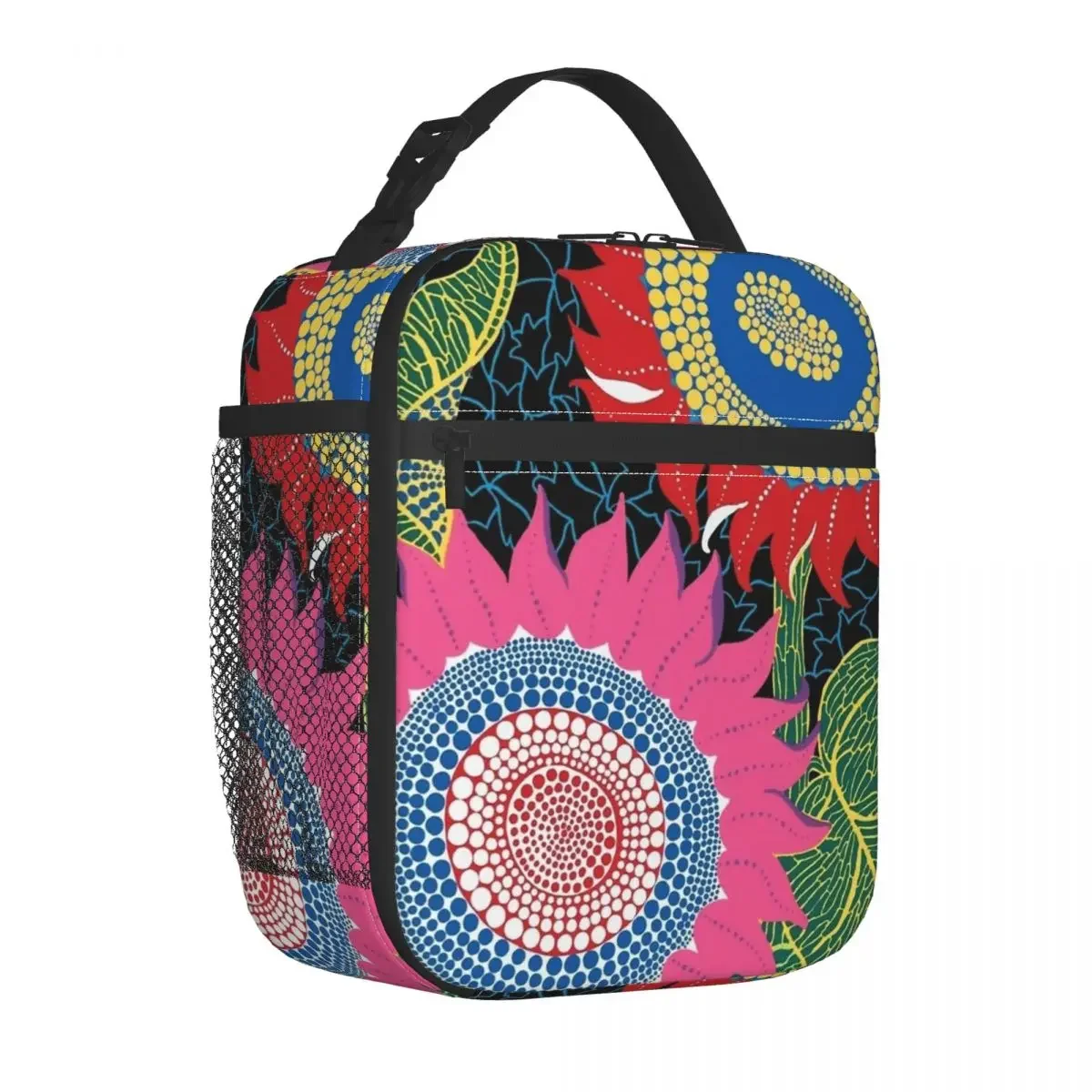 Yayoi Kusama Insulated Lunch Bag Leakproof Meal Container Cooler Bag Tote Lunch Box College Picnic Men Women