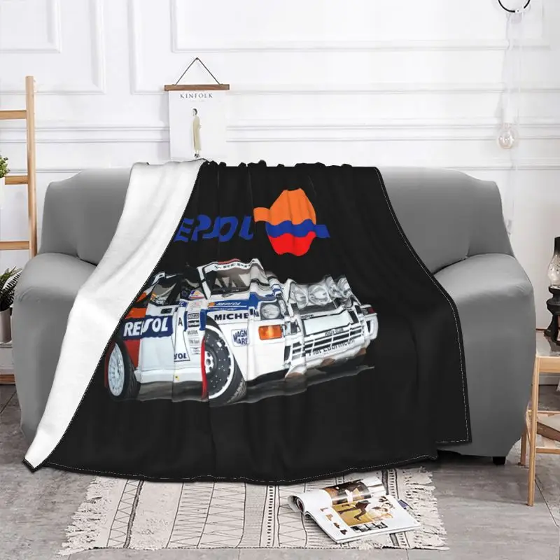 Lancia Repsol Rally Wrc Carlos Sainz Delta Integrale Racing T Blanket Sheet Comfort Microfiber Bedding Travel Mechanical Wash