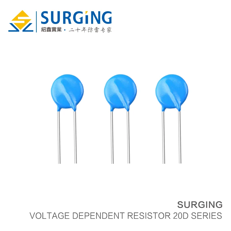 5PCS Varistor 20D471K 20D511K 20D271K 20D102K 20D431k 20D561K 20D681K 20D821K Metal Oxide Varistors Voltage  Dependent Resistor