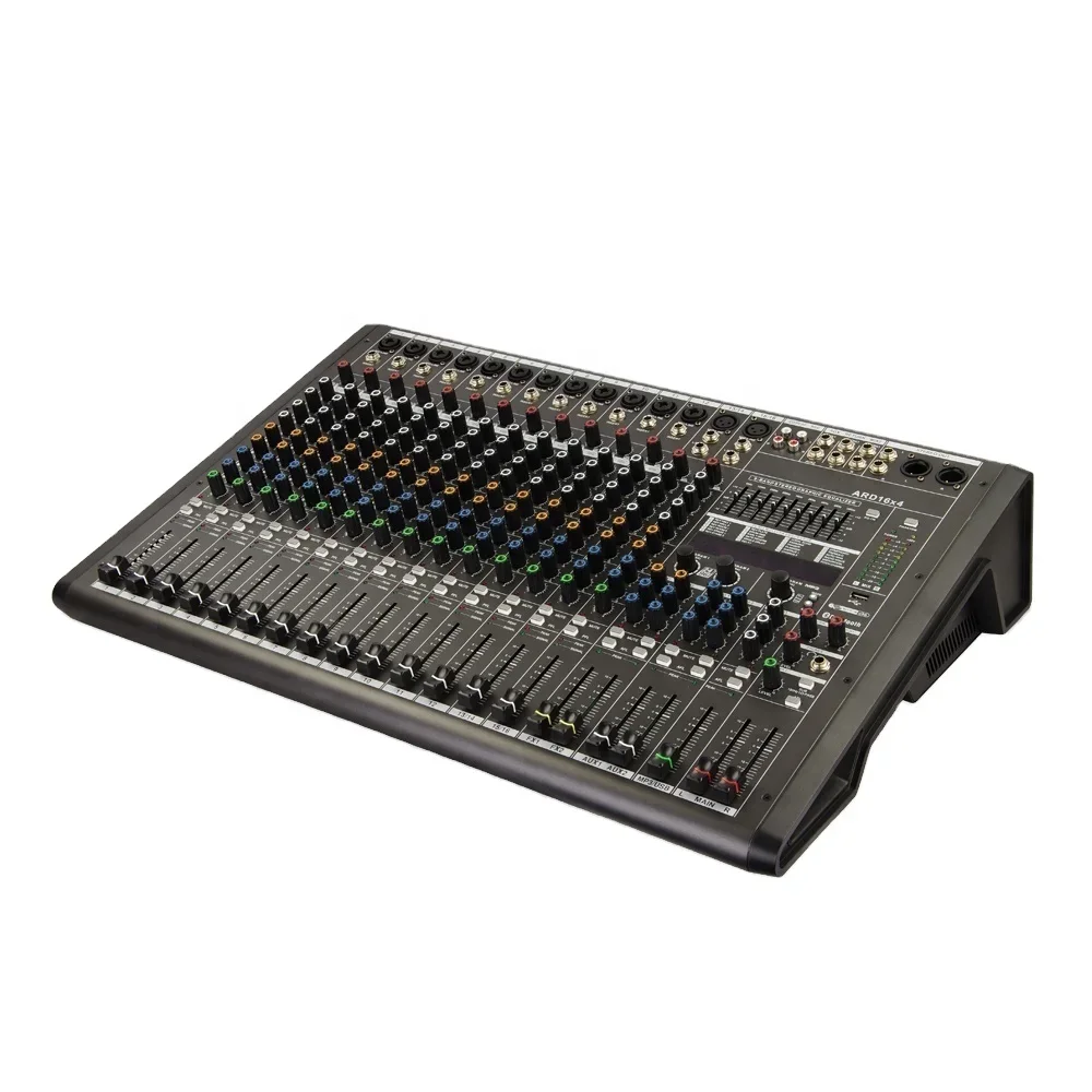 16 Channel Powered Mixer Console OEM