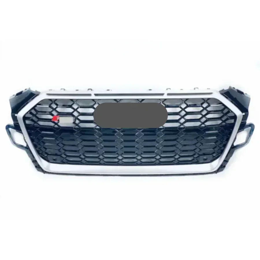 High Quality Auto Parts A5 Upgrade to RS5 B9.5 Honeycomb Mesh Grille with Quattro for Audi RS5 Grill 2020-2022 tools