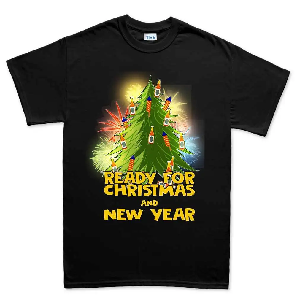 Ready For Christmas Xmas New Gift Mens T shirt Tee Top T-shirt