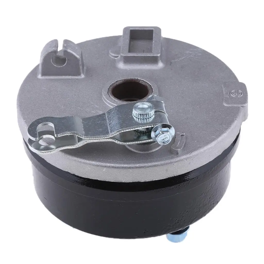 Cubo da roda com 4 Stud Drum Brake Housing e sapatos, 110cc, 125cc, ATV