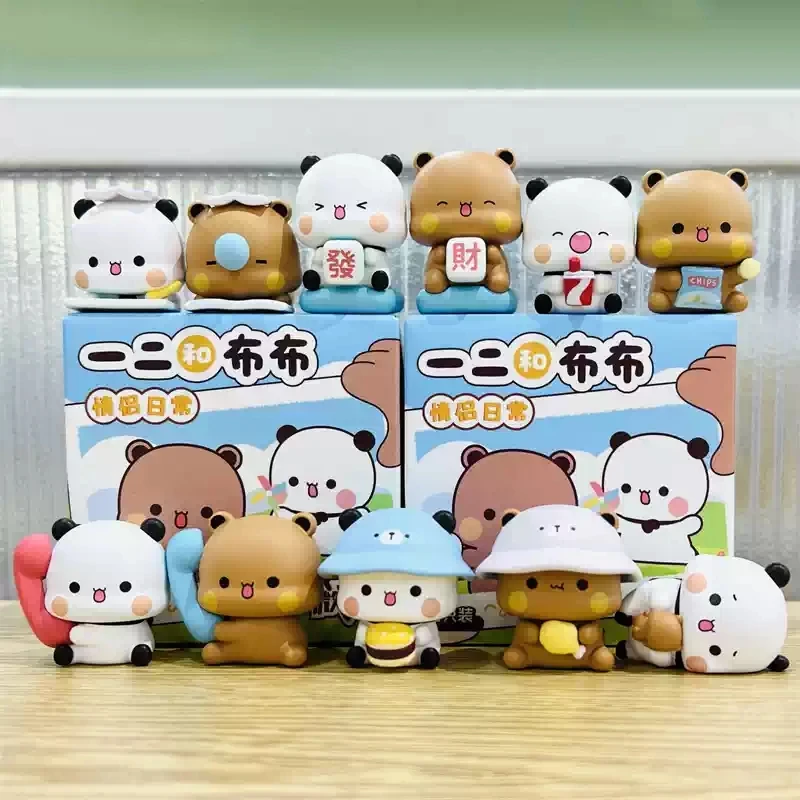 

Панда Бубу и Ирь Пара Повседневная жизнь Серия Коллекционные куклы 3.0 Edition Симпатичная слепая коробка Игрушки Модный подарок-сюрприз для детей