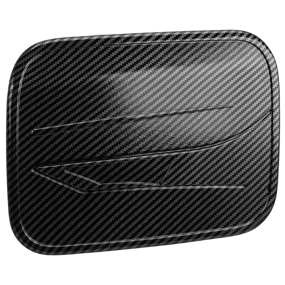 Carbon Fiber Style Car Gas Fuel Tank Door Cover Trim Fit for Toyota Corolla 2020 2021 2022 2023 2024 ABS