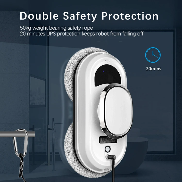 أفضل بيع W11 روبوت مُنظف نوافذ رذاذ الماء التحكم عن بعد المنزلية استخدام السيارة التلقائي الروبوتية نافذة تنظيف غسالة