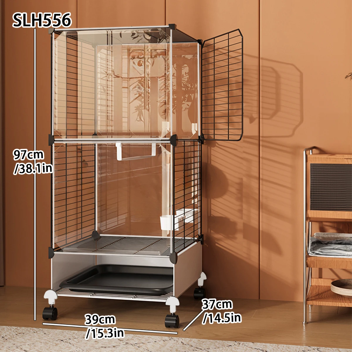 Villa-Style Bird Cage 6