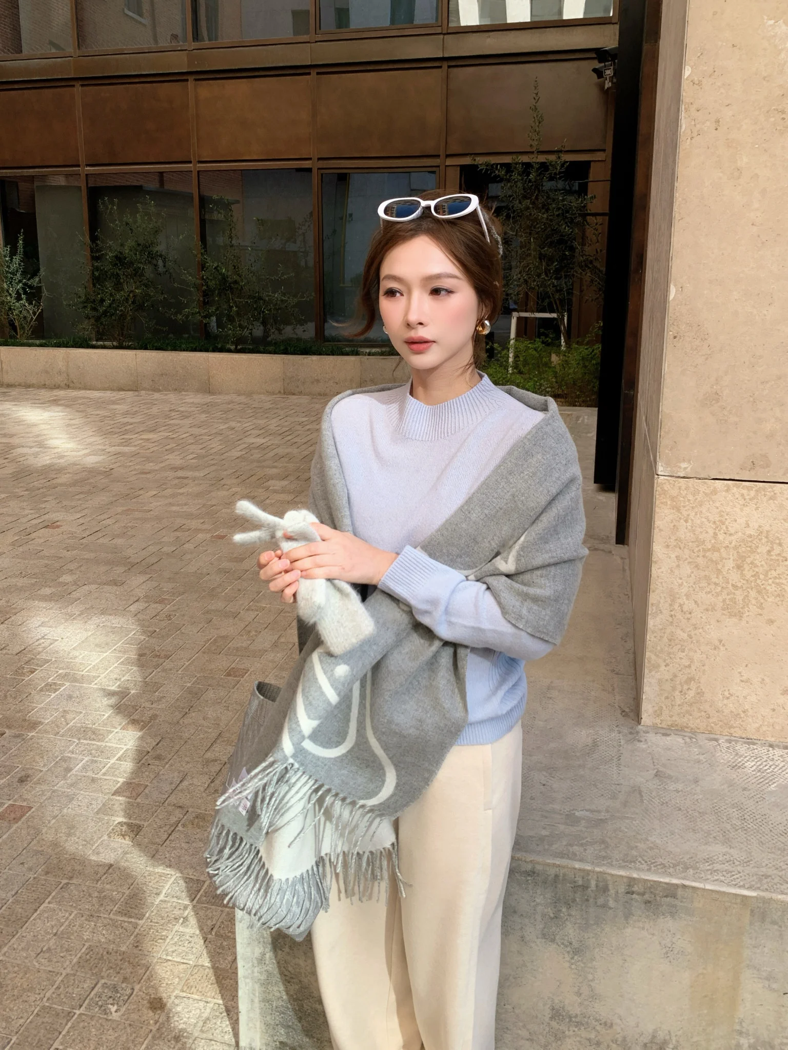 

Женский повседневный свободный свитер ForeverKid из 100% шерсти с высоким воротником, теплый, вязаный, осенне-зимний, базовый слой