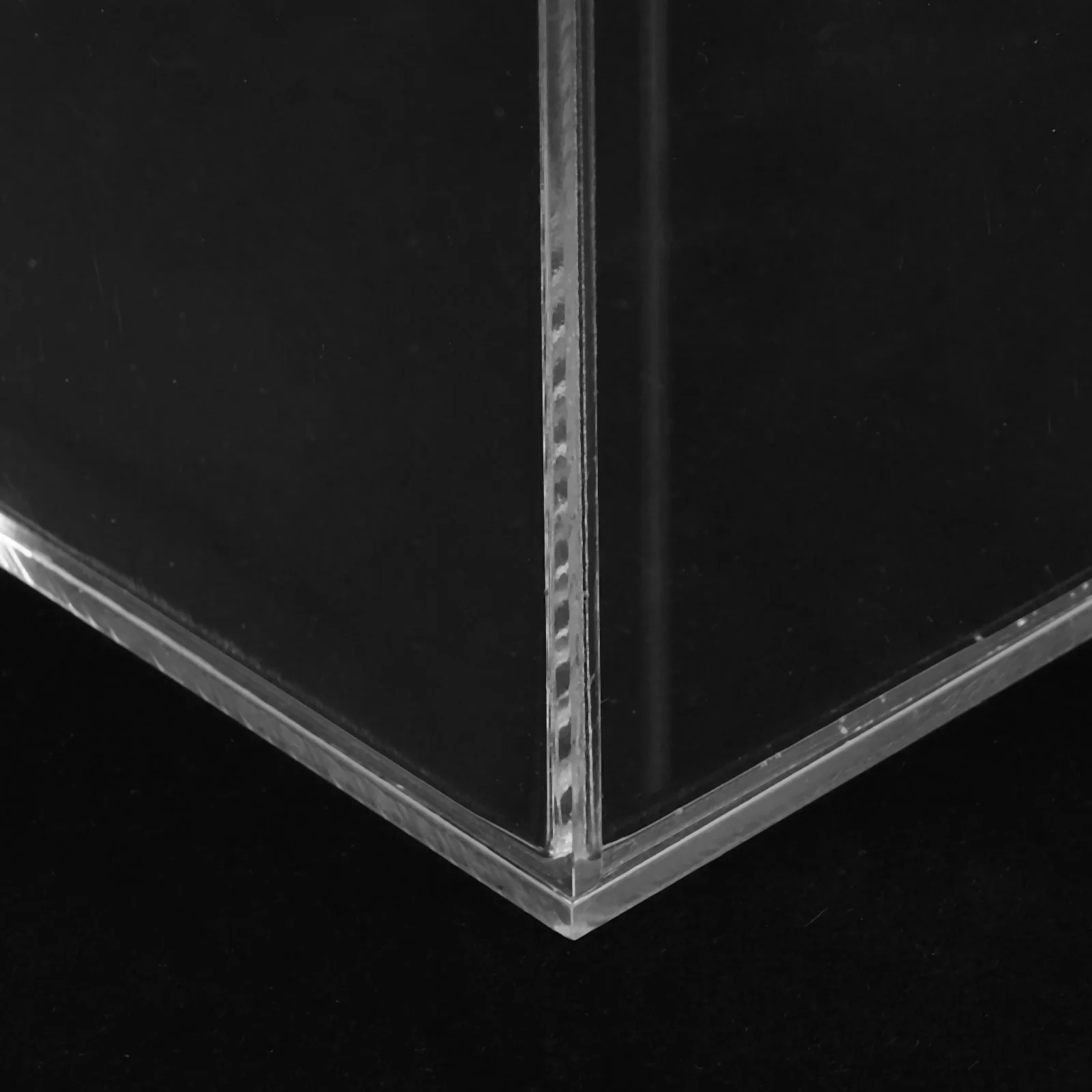 

Small Mini Clear Acrylic Fish Tank Square Betta Bowl Transparent Desktop Aquarium Home Decor Goldfish Tank Small Fish Accessory