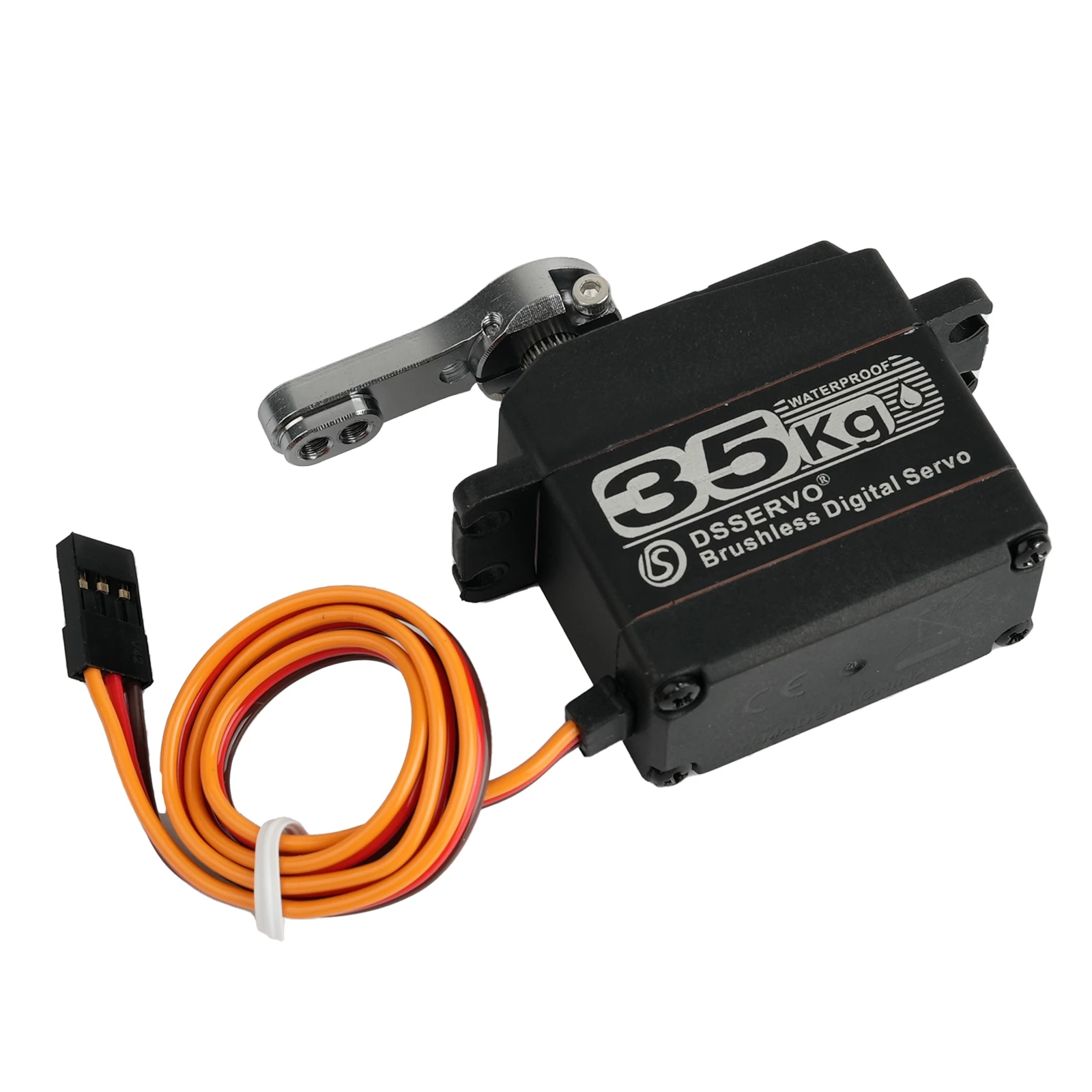 

BLS3235 35KG Digital Servo Waterproof High Torque Full Metal Gear 25T Arm for 1/8 1/10 1/12 RC Crawler Car Boat Robot DIY Toys