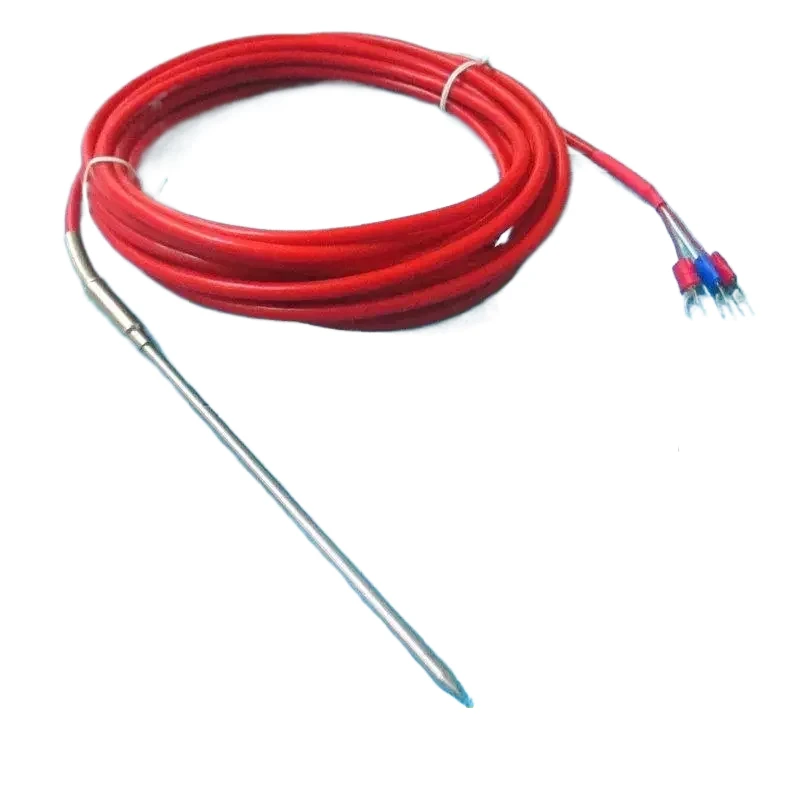 

PT100 Needle Thermal Resistance Food Grade Temperature Sensor Detector Plug-in PT1000 Platinum Resistance Probe