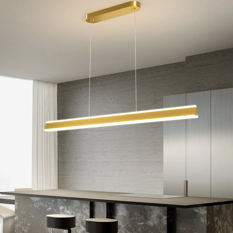 GSPLAN-Plafonnier LED au Design Minimaliste Moderne, Éclairage à Intensité Réglable, avec Télécommande, Idéal pour un Salon, une Chambre à Coucher, un Restaurant ou une Salle à Manger