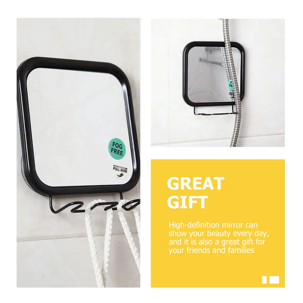 

Bathroom Mirror Home Decoration Vanity for Wall-mounted Adjustable Glass Hanging Toiletry Safe Material