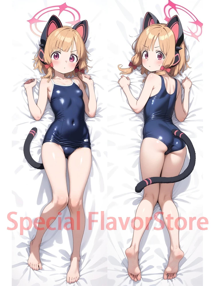 

Dakimakura anime Saiba Momoi (Blue Archive) Double-sided Print Life-size body pillows cover Adult pillowcase