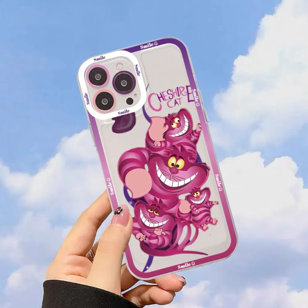 Disney Cheshire Cat Alice in Wonderland Phone Case For Samsung A 10 20 30 70 13 21 32 72 22 51 52 53 71 73 32 4g 32 5g Fundas