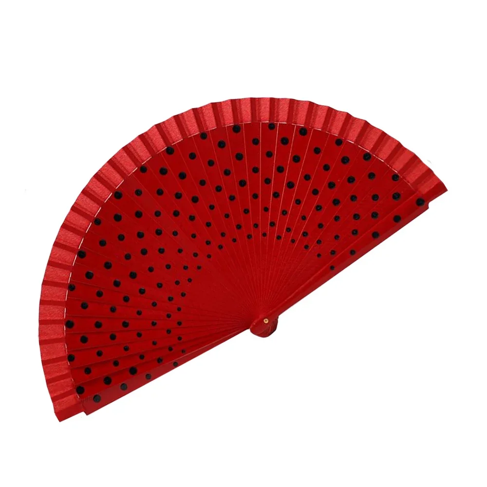 Chinese Style Wooden Folding Fan, Wedding Hand Fans, Vintage Dance Accessories, Home Decor Gifts