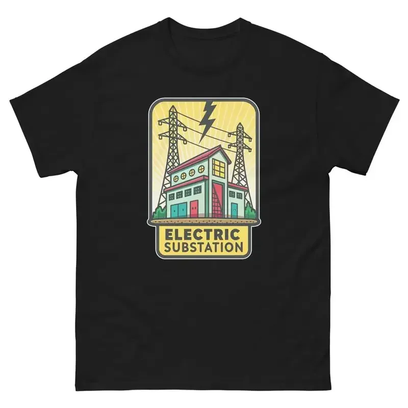 Electric Substation Object Place Item Urban T-Shirt
