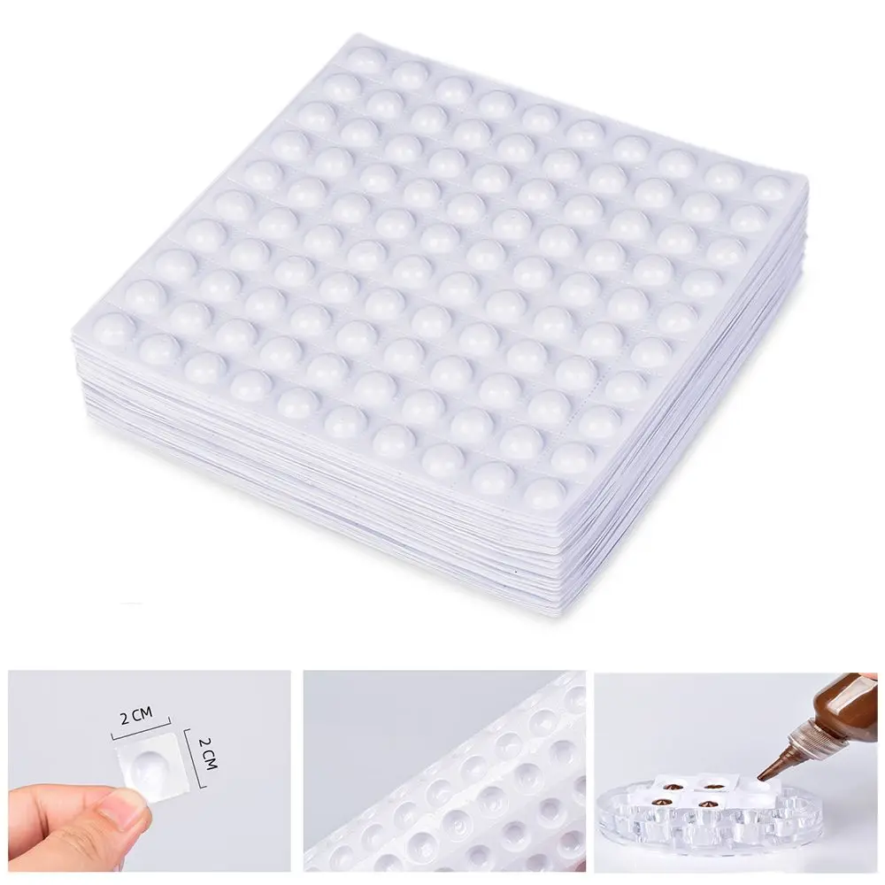 Disposable Useful Tear-off Nail Glue Holder Extension Glue Holder Pigment Cup Adhesive Tray Tattoo Ink Palette