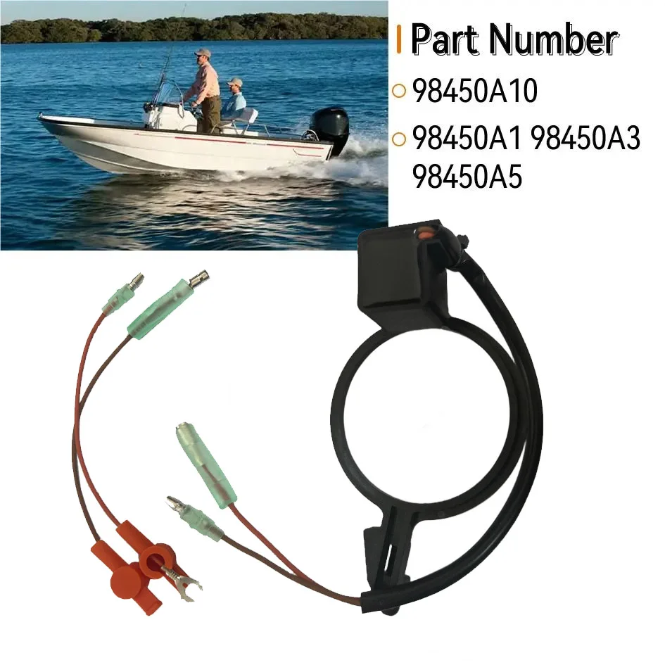 98450A10 Trigger For 1977-1993 Mercury Mariner Outboard 6HP-25HP 2 Stroke 2 Cylinder Sea Pro XD XR10 Magnum Marathon  93880A1