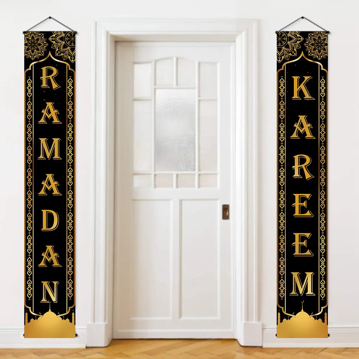 

Eid Mubarak Door Banner Ramadan Decoration For Home Islamic Muslim Party Decor Eid Al Adha Gifts Ramadan Kareem Mubarak Banner