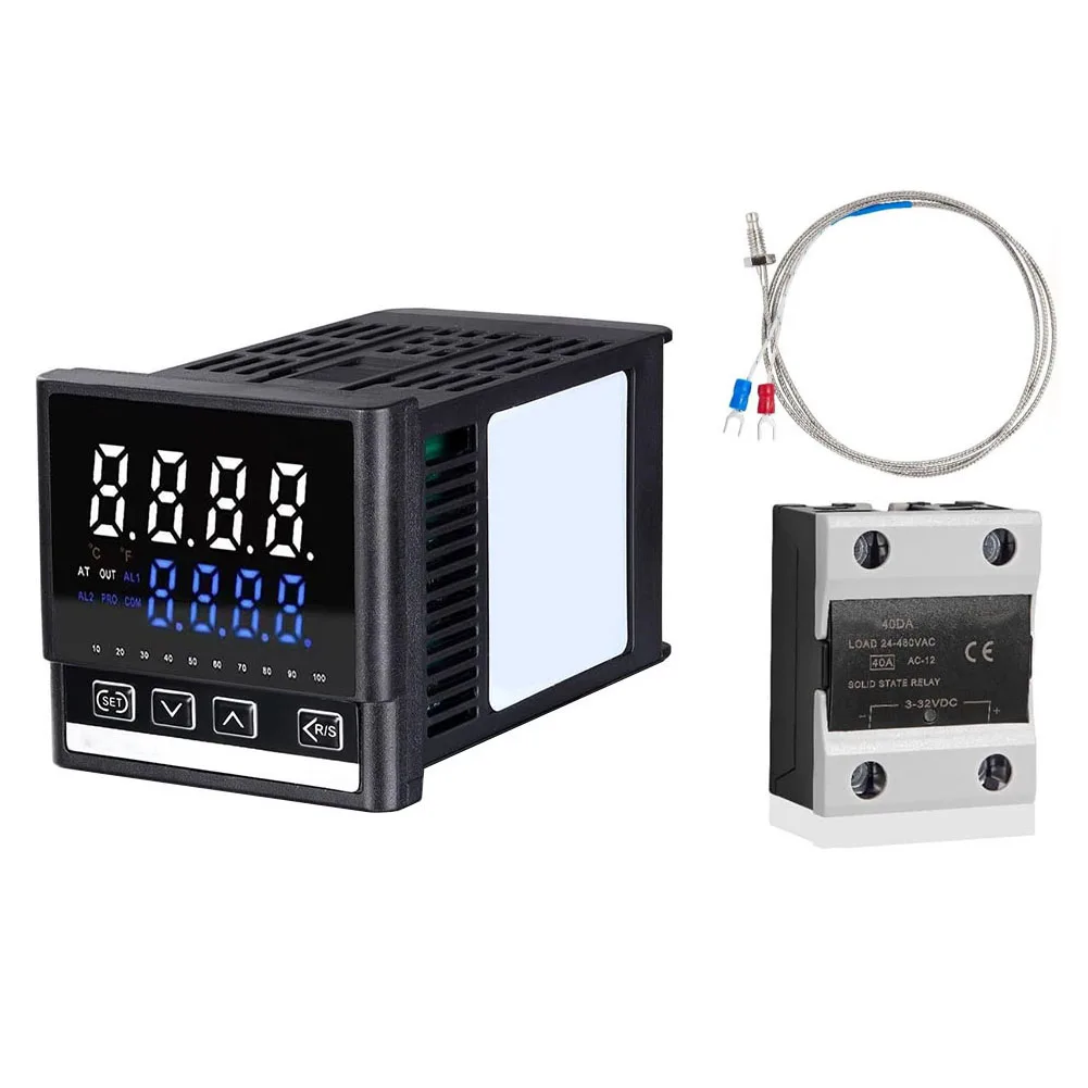 

K Type Sensor Equipped PID System at 220V Offering Reliable Thermal Management through an Effective Solid State Relay Solution