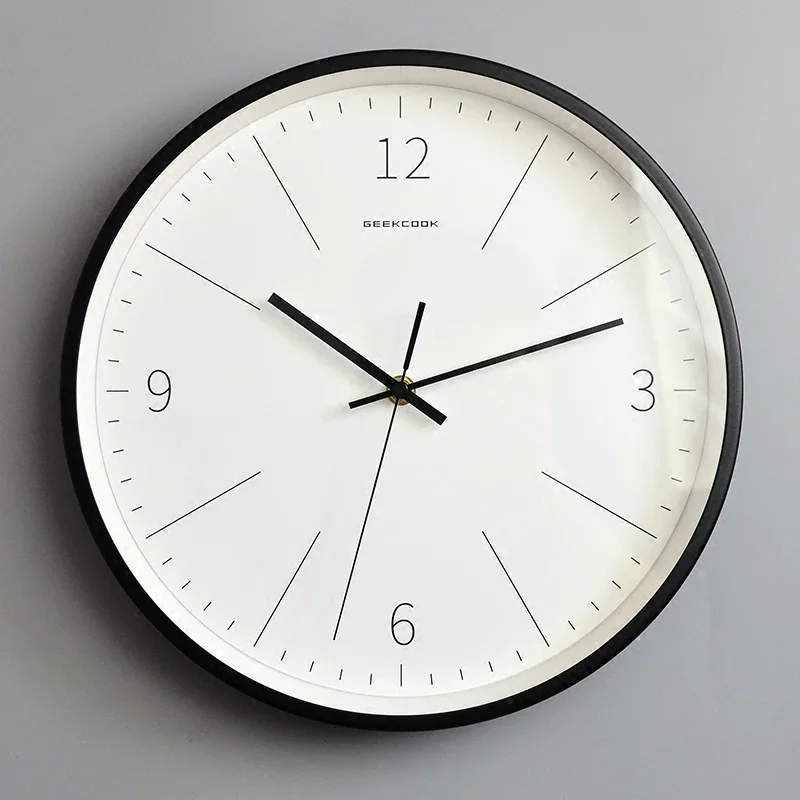 

Wall clock living room personalized creative fashion clock modern simple Nordic silent quartz bedroom home atmosphere wall watch