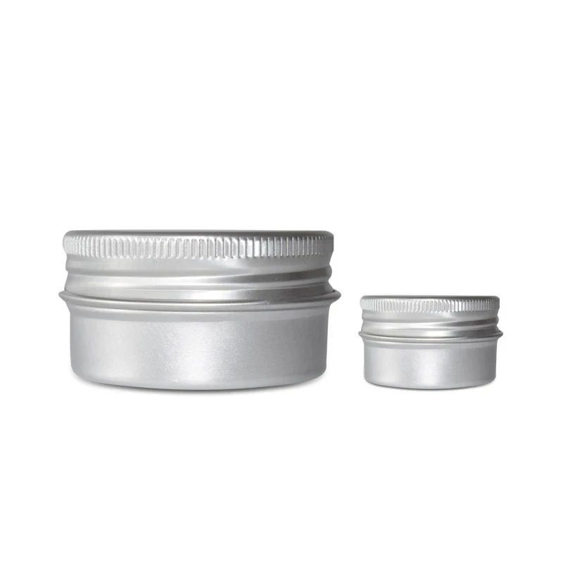 Aluminum Jars 5g 10g 15g 30g 50g Nail Art Cosmetic Cream Make Up Pot Lip Jar Case Container Jar Packaging With Cover Container