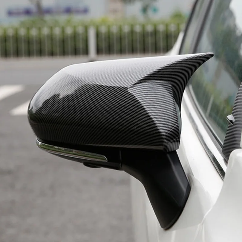 Suitable for 22-24 Toyota bZ3 rearview mirror cover rearview mirror case carbon fiber texture rearview mirror cover