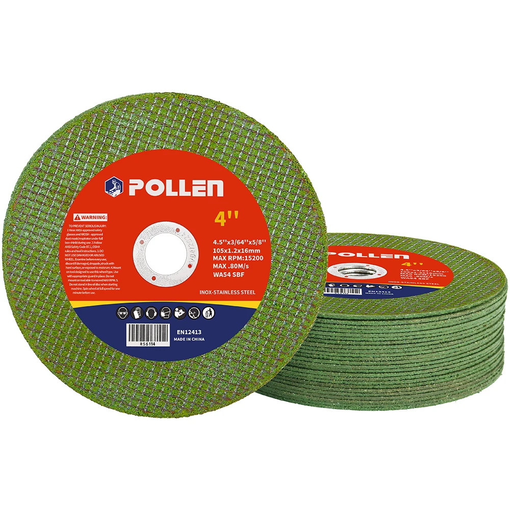 

SI FANG 105mm Metal Cutting Disc 4'' Sanding Grinding Wheel Blade for Electric Angle Grinder Metal Cutter Accessories