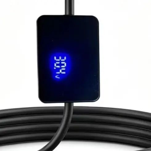 100W 30V 2A Dual USB Car Charger Cable With Digital Display Waterproof Cord For Starlink 3 In 1 Fast Charging Adapter