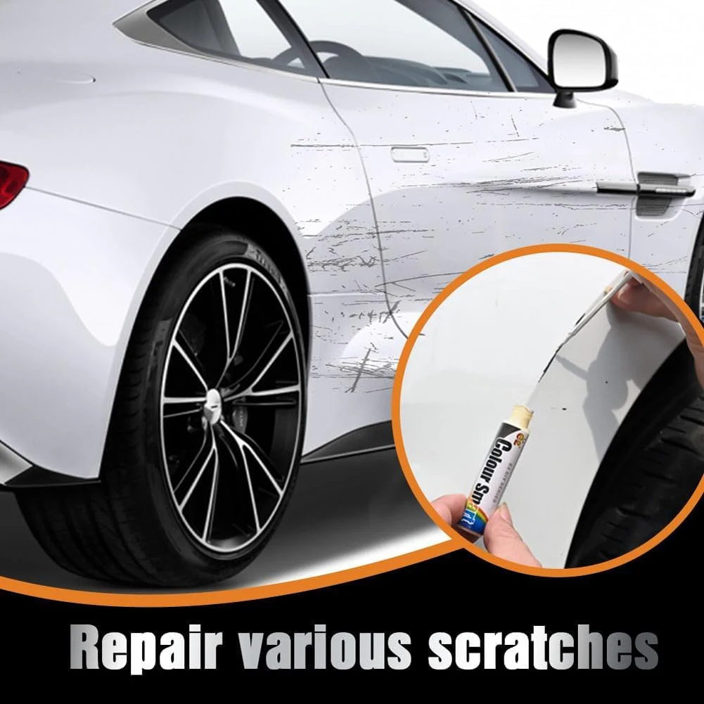 Universal Car Scratch Repair Paint Pen Scratch Removal Color Filling Repair Pen Car Paint Touch-Up Pen for Car Bicycle Motor