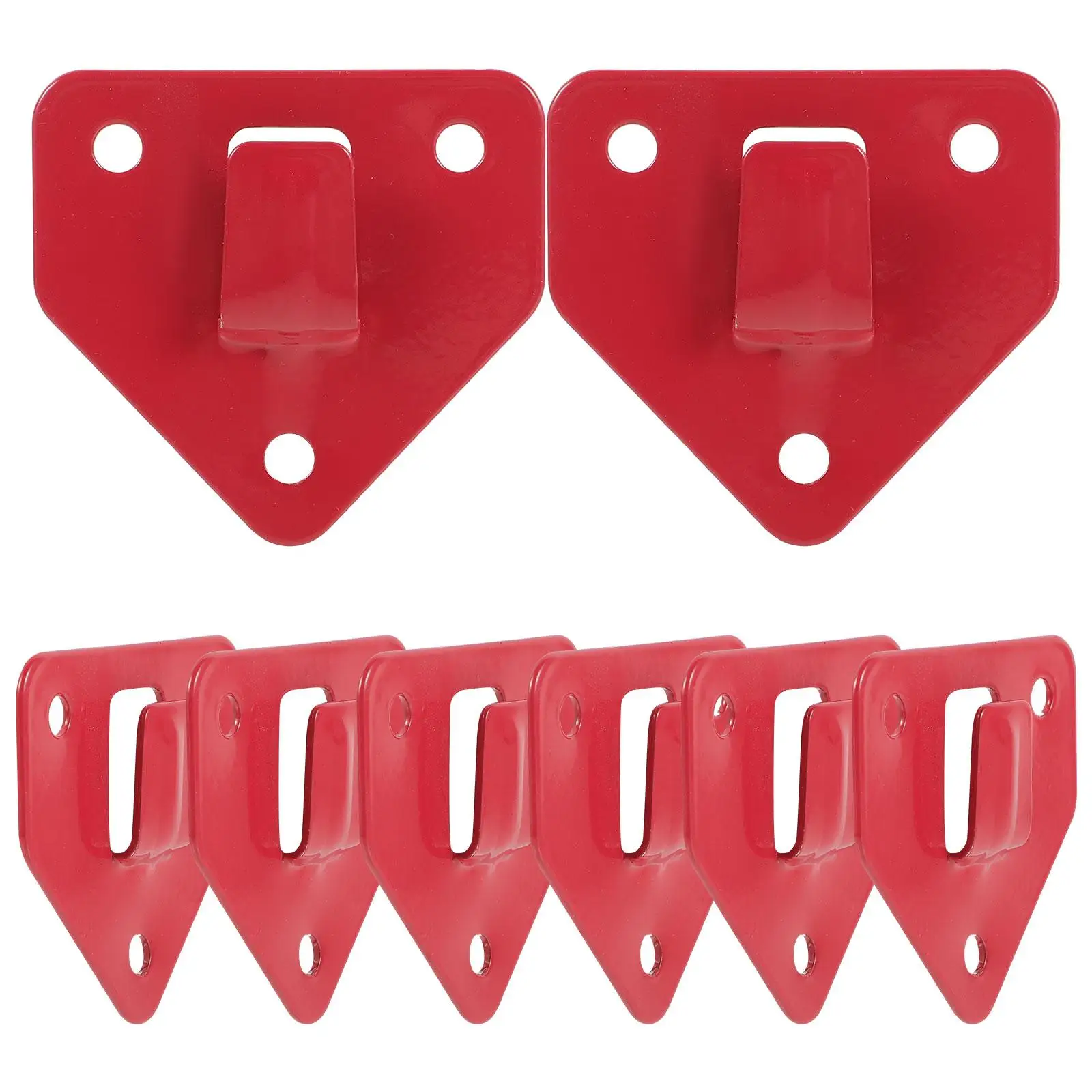 16 Pcs Fire Extinguisher Wall Bracket Holder Triangle Hook Mounting Support Hardware Brackets For Home Office Garage Use - view 4