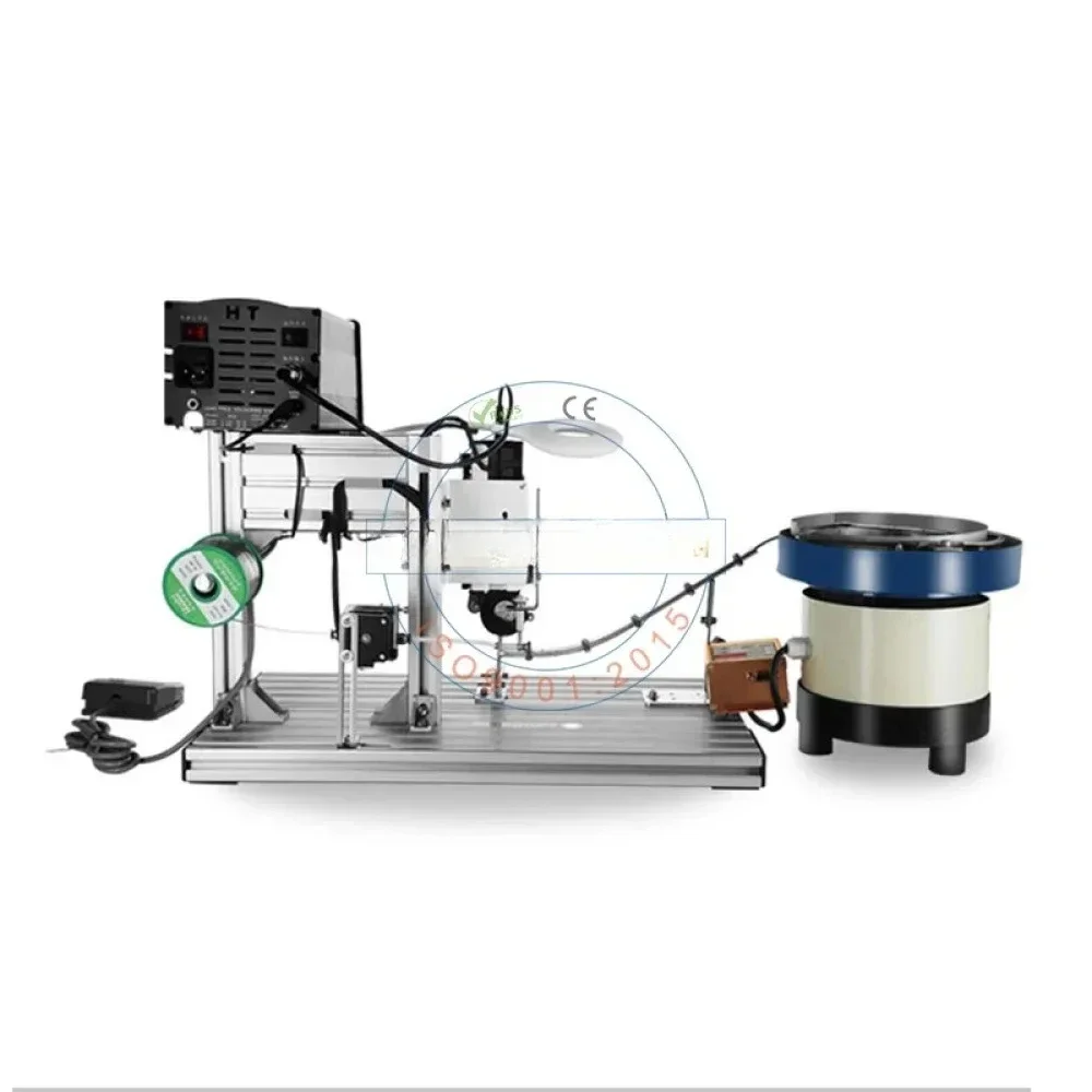 JCW-TS205H High Accuracy Soldering Station AUX USB DC Plug Automatic Cable Machine VIB for Cable Manufacturing Equipment
