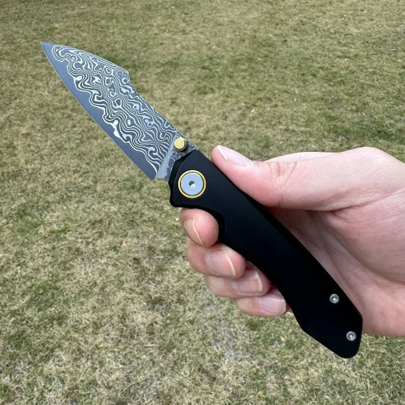 

Складной нож для кемпинга DK2040 с клинком из дамасской стали VG10 и рукоятью G10, карманный, для выживания, охоты, универсальный, для фруктов, инструмент EDC