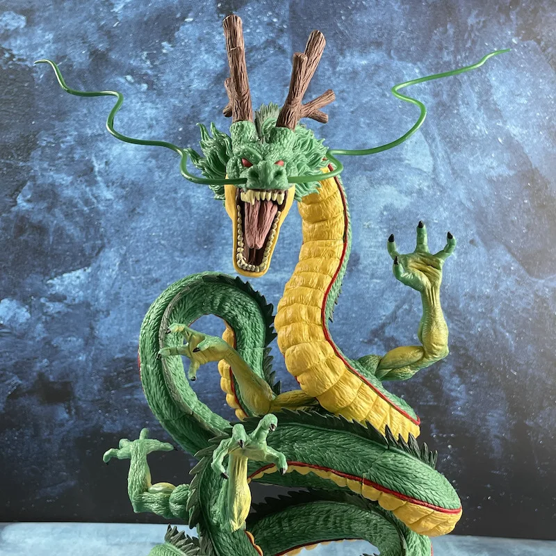 34cm Bandai Dragon Ball Z Shenron Anime Figure Super Large Shinryu Action Figurine Pvc Toys Model Statue Ornament Birthday Gift