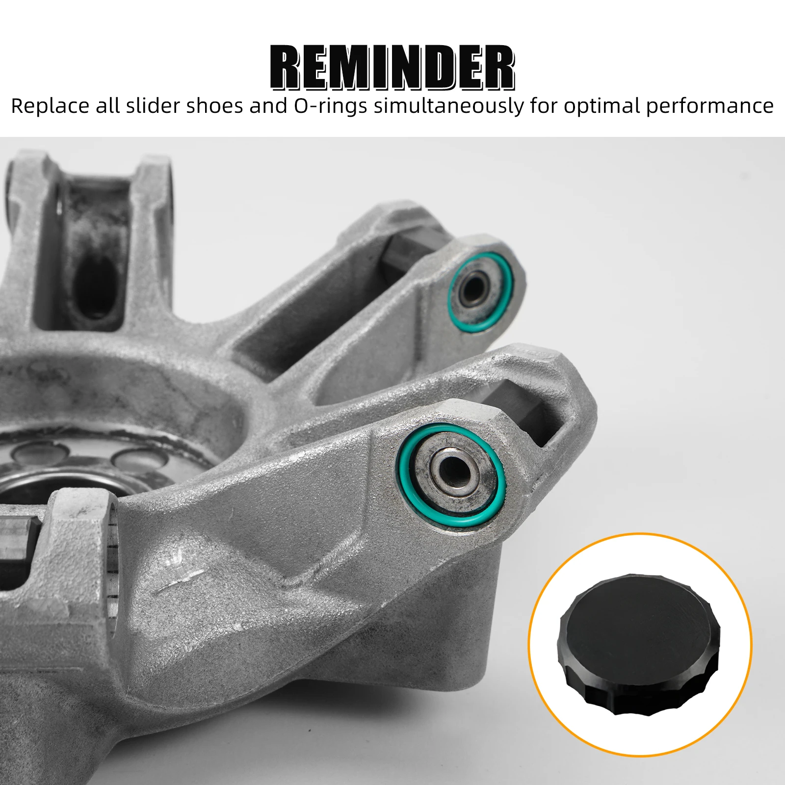 NICECNC for Can-Am Maverick X3 2017-2022 UTV Primary Clutch Damper O Rings for Can Am X3 R/RR Max 4x4 Turbo Replace 420230456 6