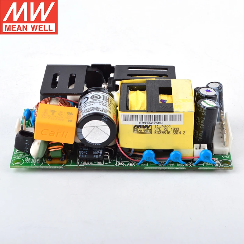 Импульсный источник питания MEAN WELL типа печатной платы серии RPS-200 с переменным током и постоянным током RPS-200-12 RPS-200-15 RPS-200-24 RPS-200-27 RPS-200-48
