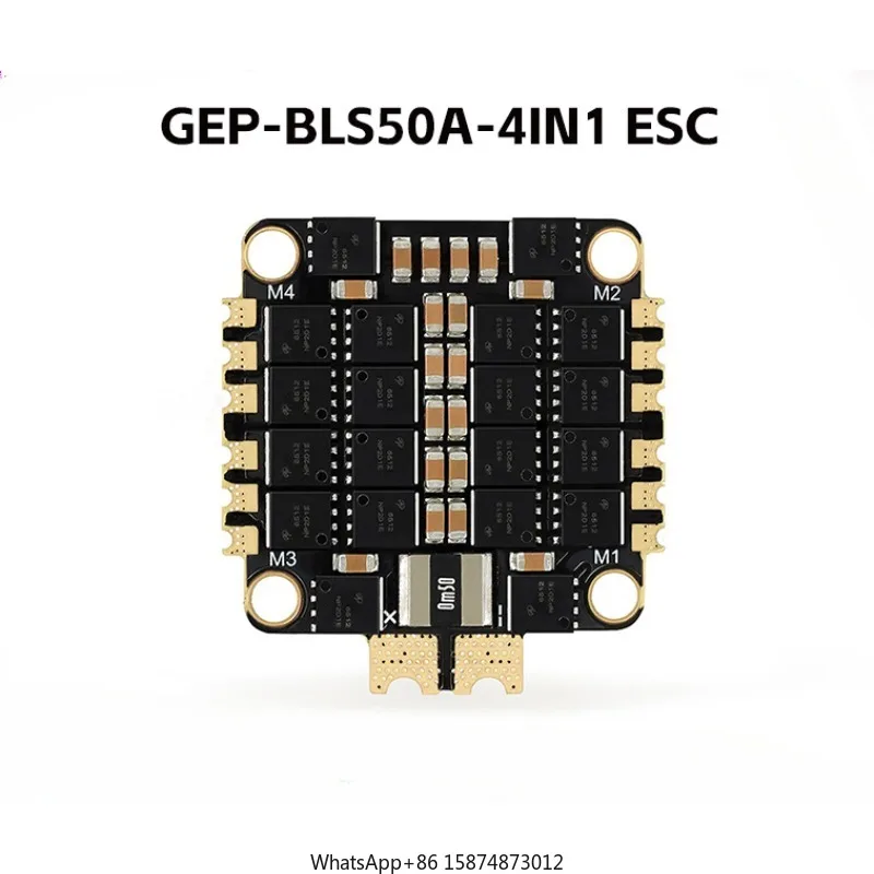 GEPRC GEP-BLS50A-4IN1 ESC 50A blhelis 3-6S Oneshot125/Oneshot42/Mulishot/Dshot150/300/600