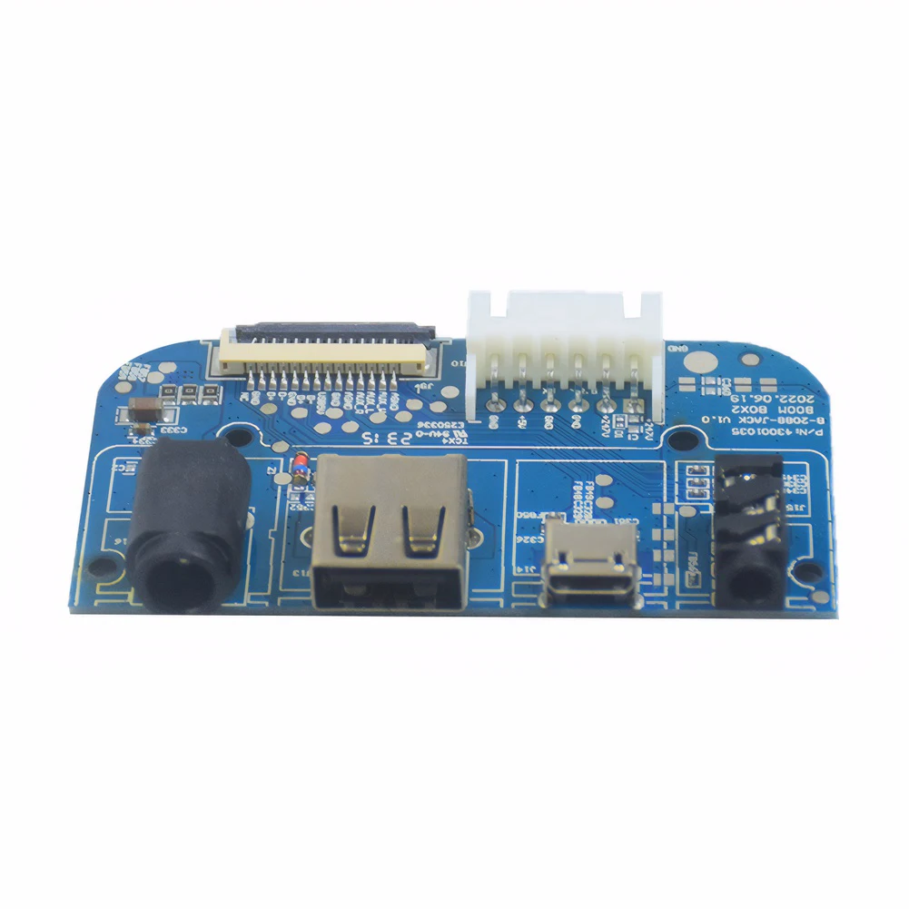 หัวเชื่อมต่อแผงพลังงานและเสียงแบบ USB 2.0ช่องเสียบสำหรับชาร์จ Boombox 2 ND ลำโพง BT บอร์ดพอร์ตชาร์จ USB สำหรับ JBL Boombox