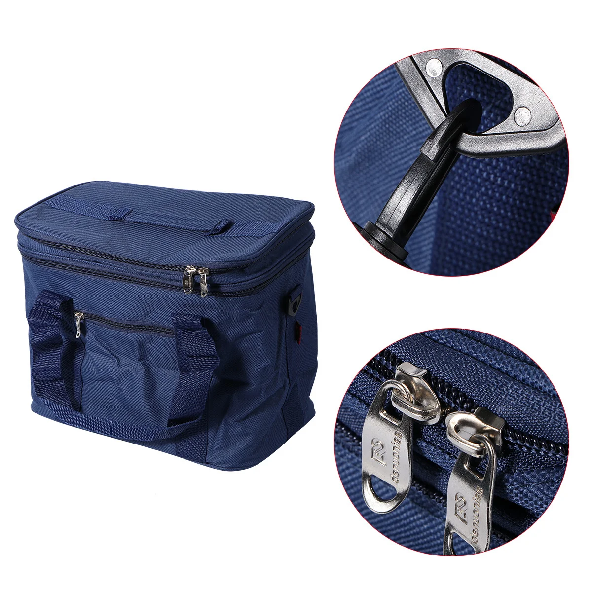 Insulated Lunch Bag Premium Heat Preservation Portable Bento Bag Double Layer Large Size For Office Camping Travel Outdoor Food