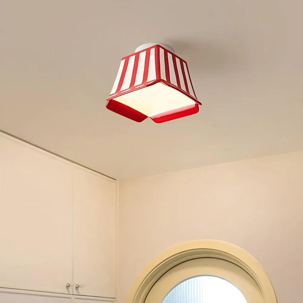 Ceiling Lights, Corridor Lights, Creative Entrance Lights, Striped Ceramic Tube Lights