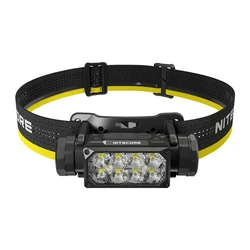 NITECORE HC65 UHE LED Headlamp Max 2000 Lumens Beam Distance 222m Torch Ultra High Triple Output Metal Headlight