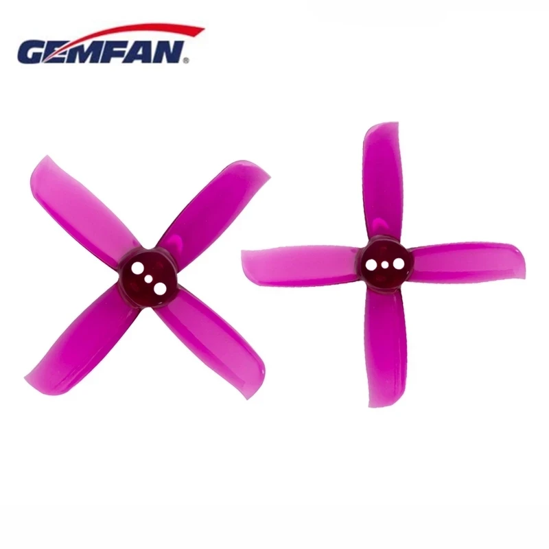 12pairs/24pcs Gemfan Hulkie 2036 2x3.6x4 4-blade Propeller for 1105 1106 1108 RC Drone Quadcopter FPV Racing Brushless Motor