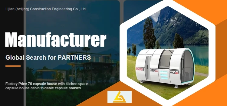 2025 كبسولة مساحة متنقلة جديدة مقاومة للماء | جراب منزل صغير جاهز لبناء المكاتب/غرفة الفندق #4