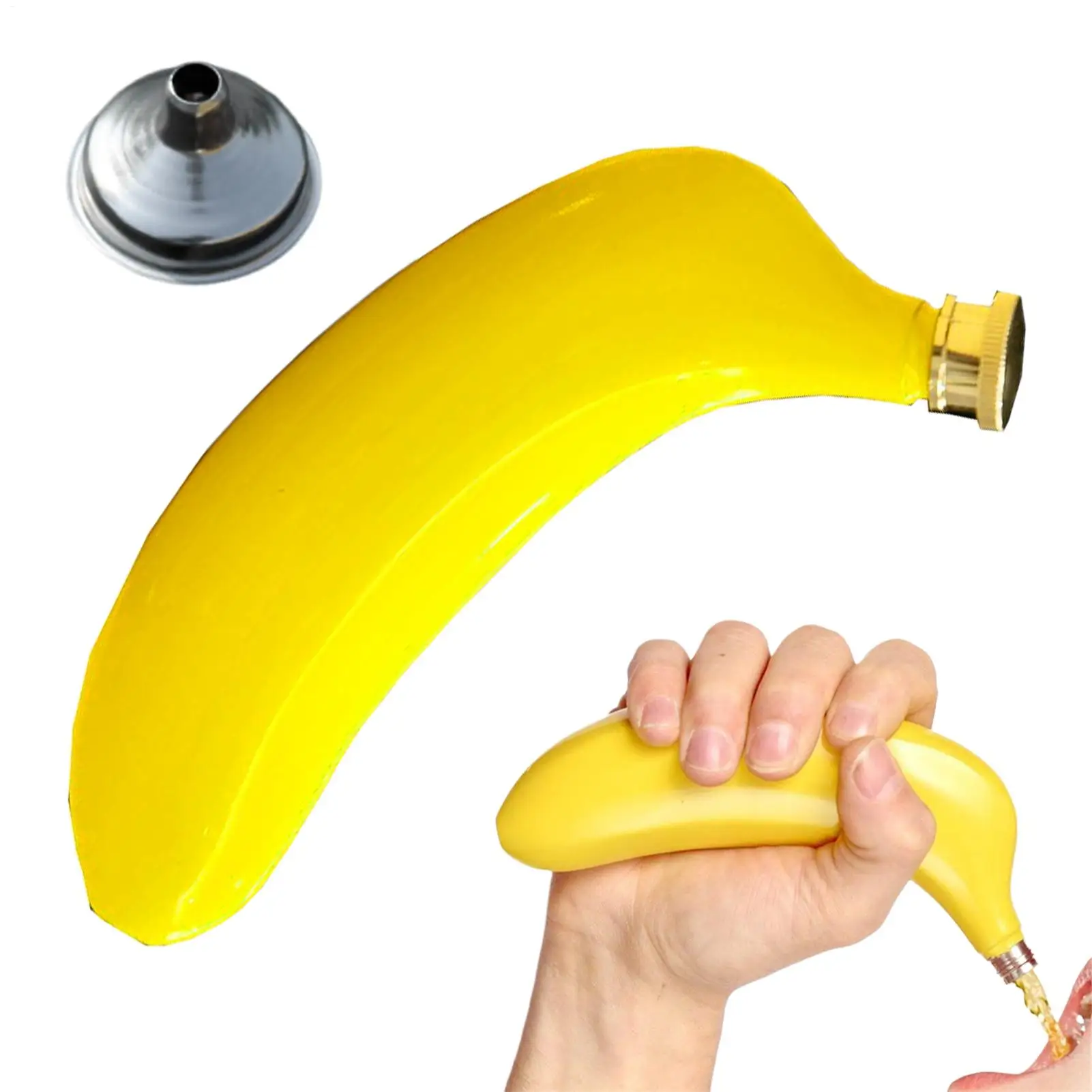 Cantil de Bolso de 5oz em Aço Inoxidável 304 com Funil, à Prova de Vazamento, Portátil, para Uísque e Vodka