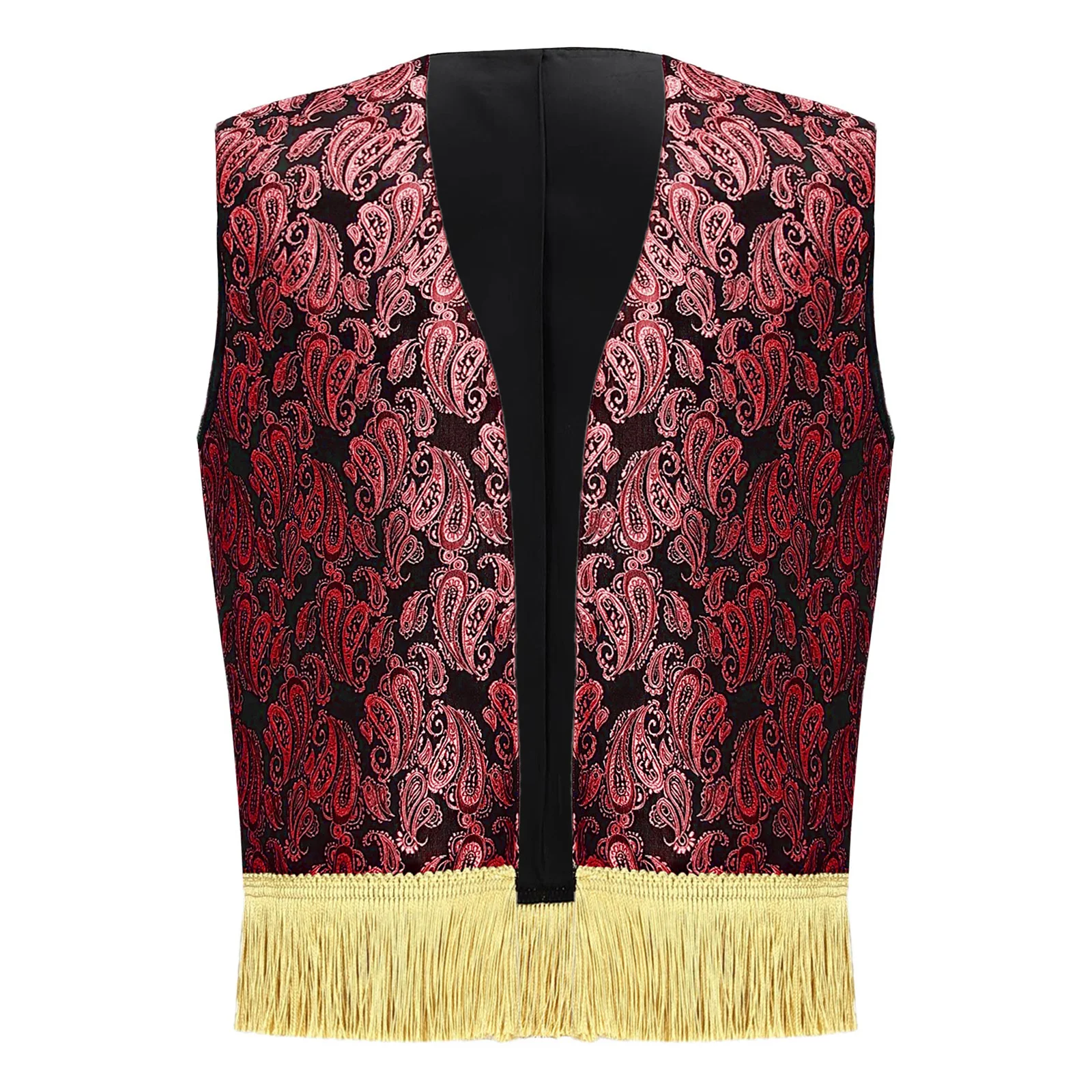 سترة الأمير العربي للهالوين للأولاد والبنات صدرية للأطفال مطبوعة مهدب سترة للحفلات التنكرية العربية فستان بتصميم حالم