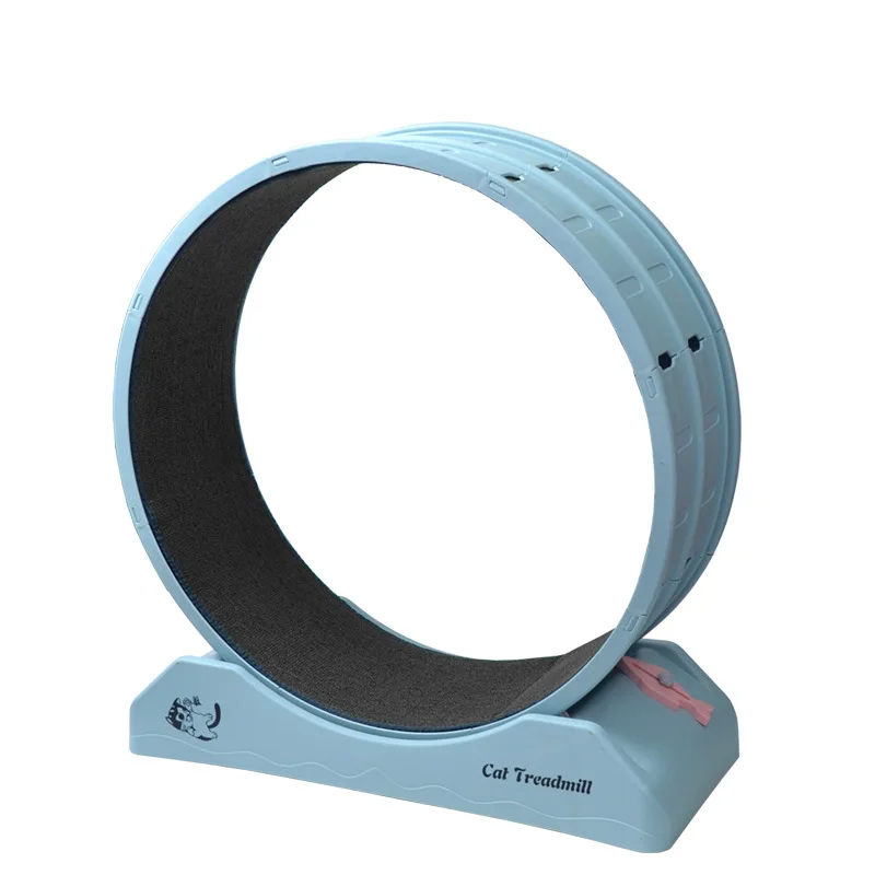 

Cat Treadmill Fitness Exercise Indoor Pet Treadmill Silent Roller Cat Run Toy Detachable Weight Loss Kitty Train Runner Supplies