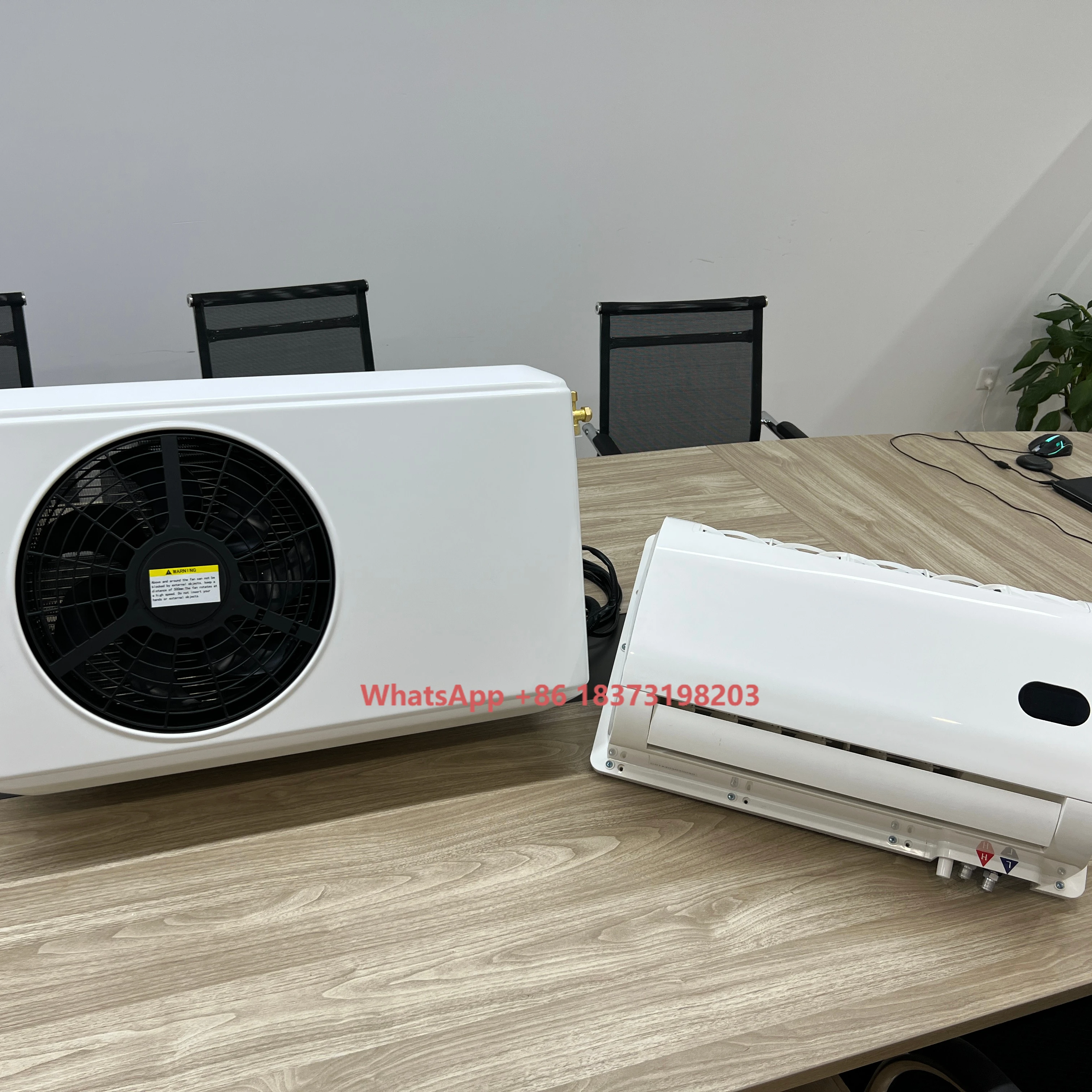 12V RV Truck Split Air Conditioning System Electric 24V AC Roof Mounted Unit Car Bus Marine  Parking  Auto Parking Cooler