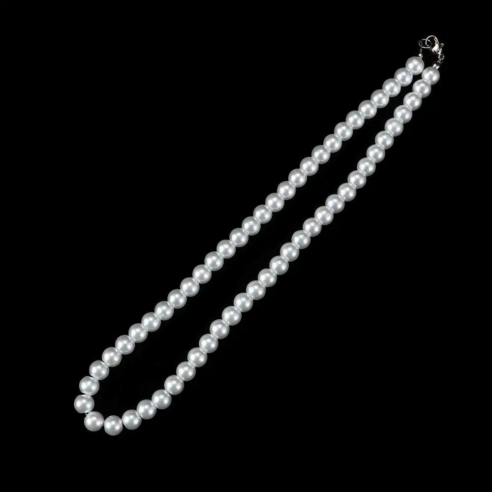 Genuine Oblate White Strand 7-8mm Freshwater Necklace Pearl